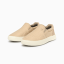 YUOOL SLIP ON DUNA confortável em lã merino, design sem cadarço, fácil de calçar e lavável na máquina.