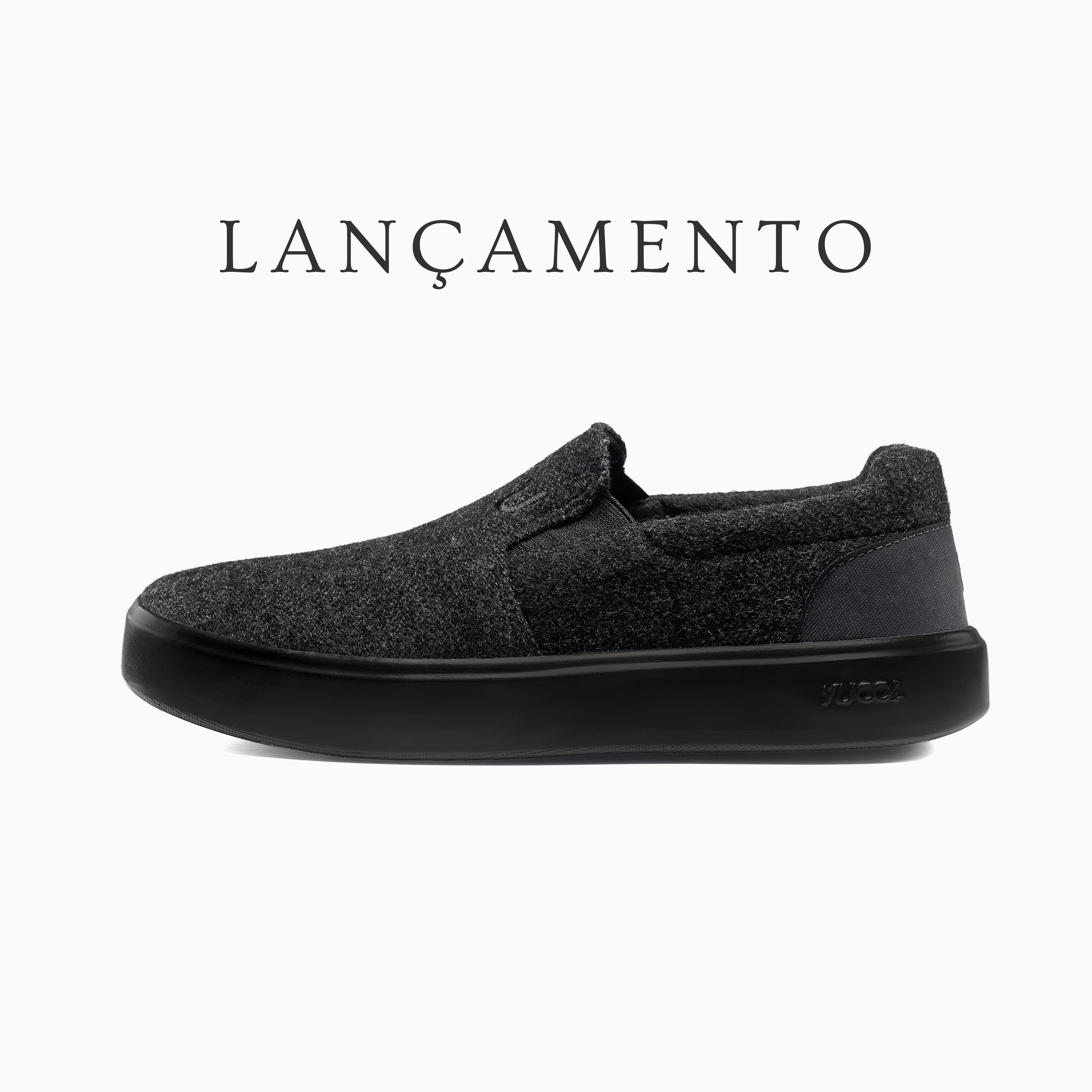 Yu0417　黒38 Tênis sem cadarço | YUOOL SLIP ON NOCTURNA NERO