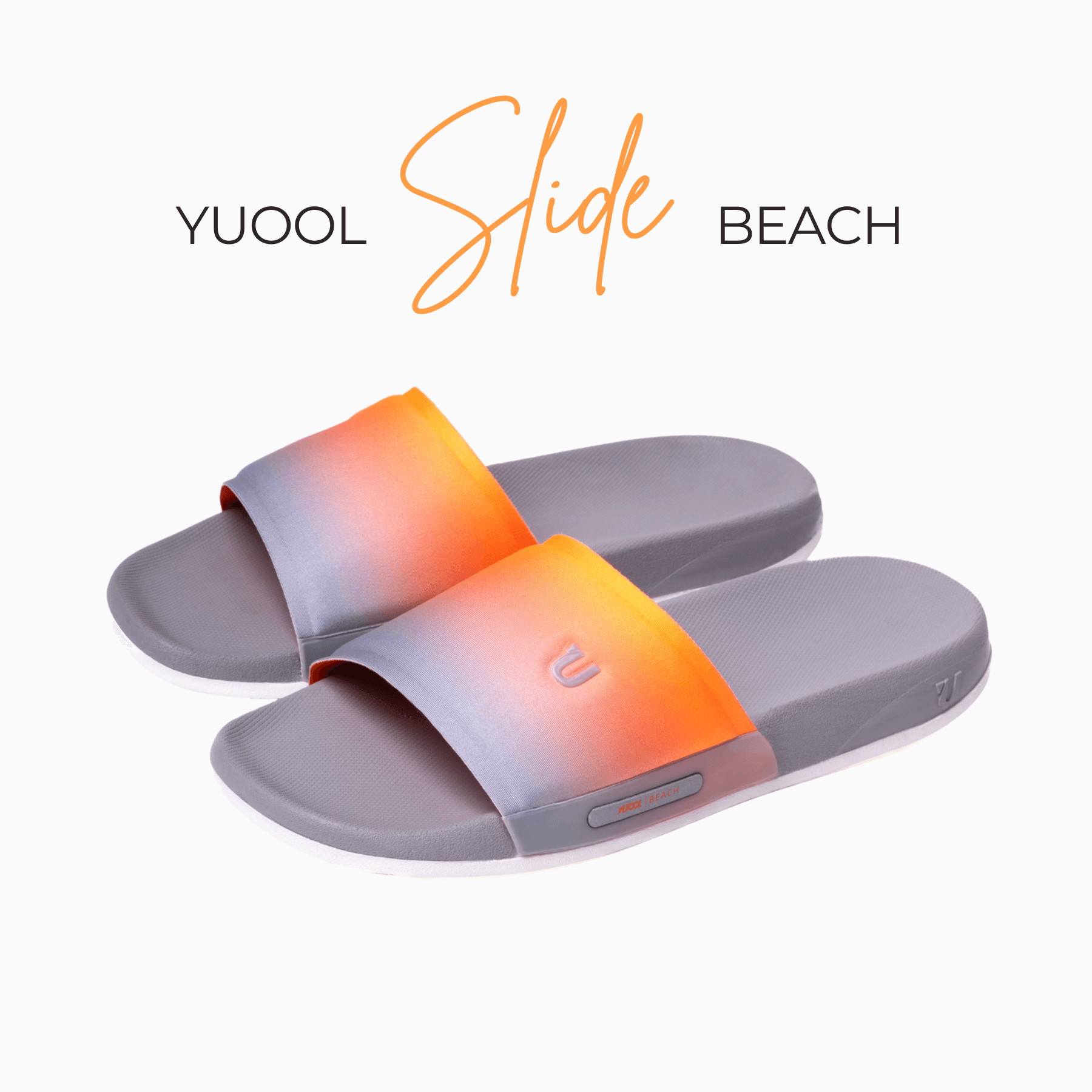 Yuool Slide Beach Neon - conforto vibrante e sustentável